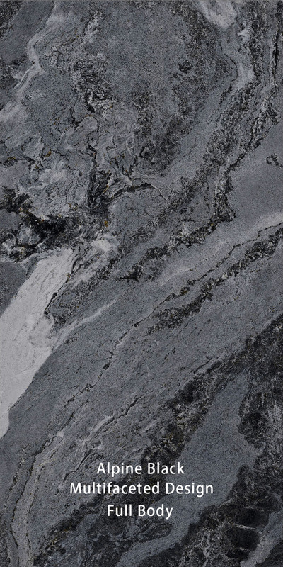 Apariencia de piedra moderna porcelana de suelo y paredes con acabado brillante o mate