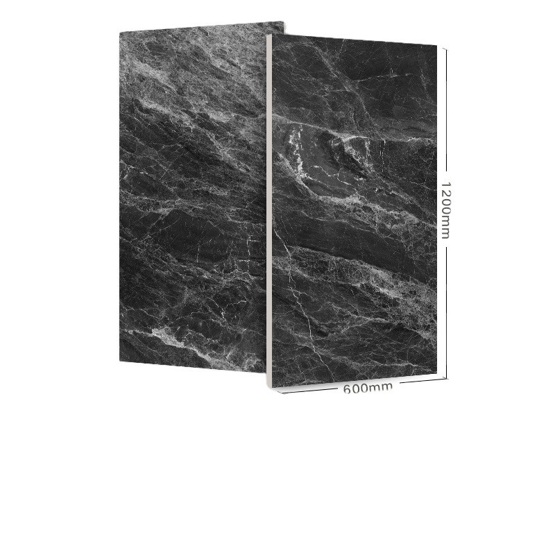 Imitación de piedra Texturas de suelo y paredes de porcelana glaseada pulida con tamaño de 600x1200 mm