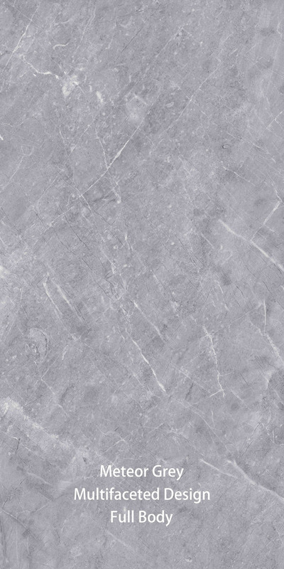 600X1200mm Imitación de piedra moderna azulejos de porcelana gris vidriada para habitaciones interiores / exteriores