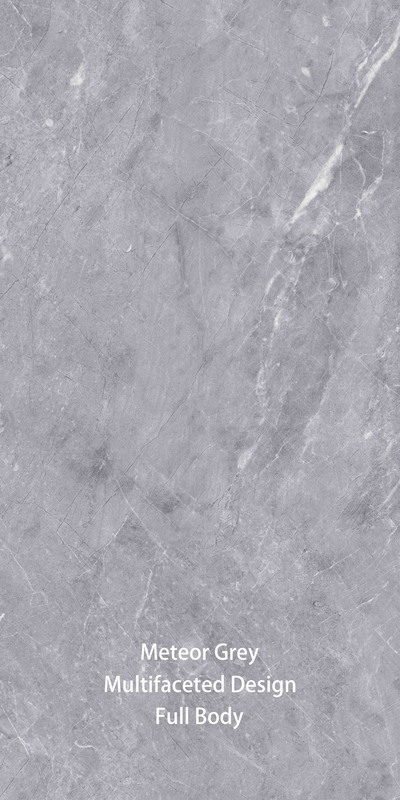 600X1200mm Imitación de piedra moderna azulejos de porcelana gris vidriada para habitaciones interiores / exteriores