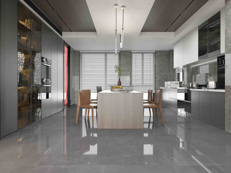 Gránidas baldosas modernas de piedra como porcelana para elegancia interior y exterior