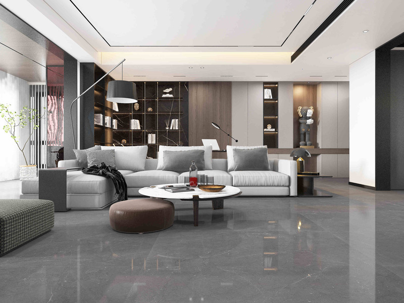 Gránidas baldosas modernas de piedra como porcelana para elegancia interior y exterior
